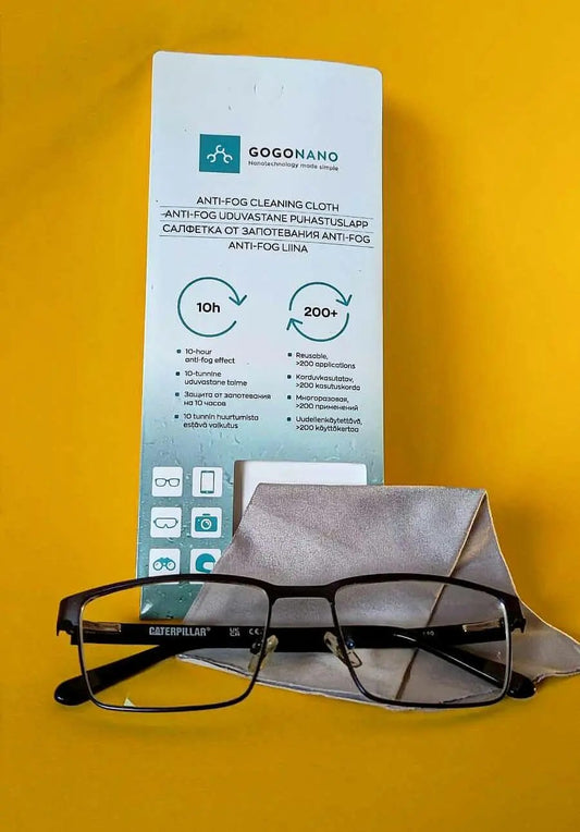 Anti-Fog Cleaning Cloth for Glasses