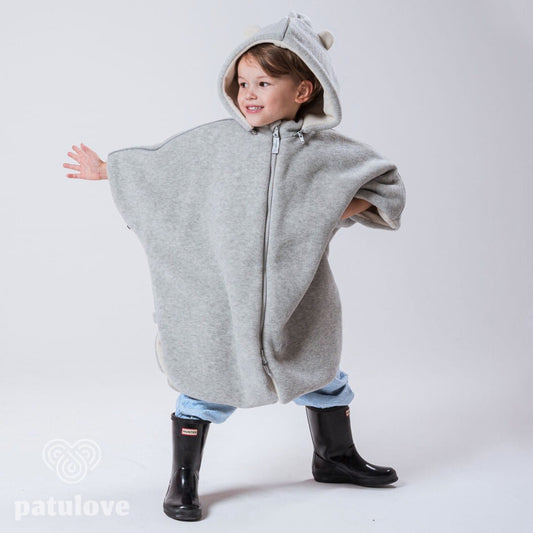 Car Poncho For Kids - Bear