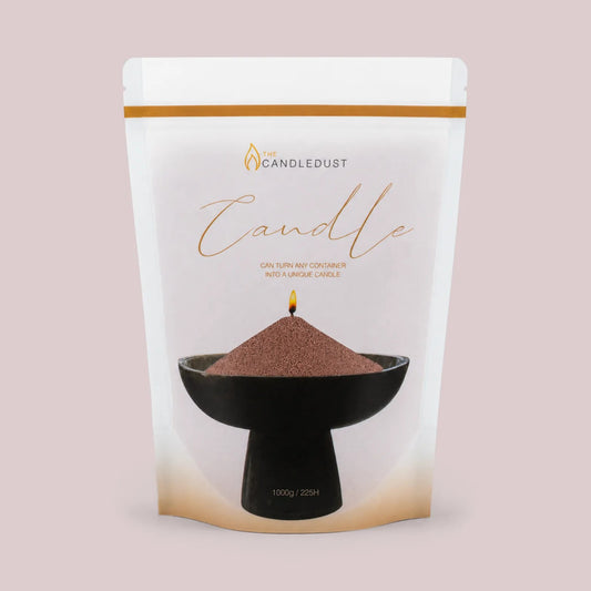 Mocha Mousse Unscented Candle Sand Refill, 1kg