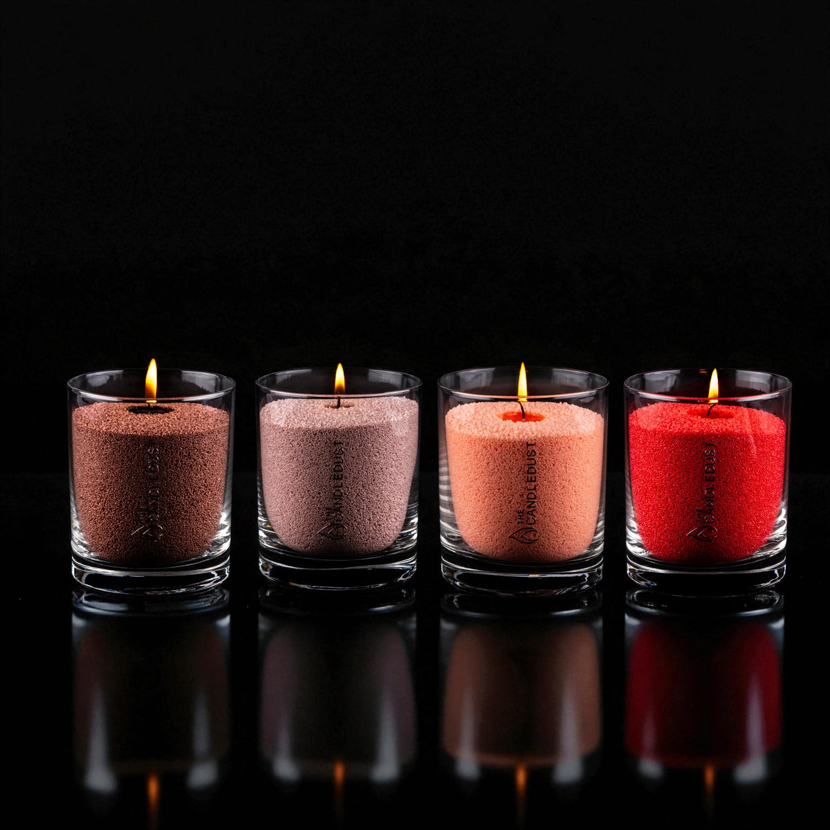 Nude Unscented Candle in Glass, 160g