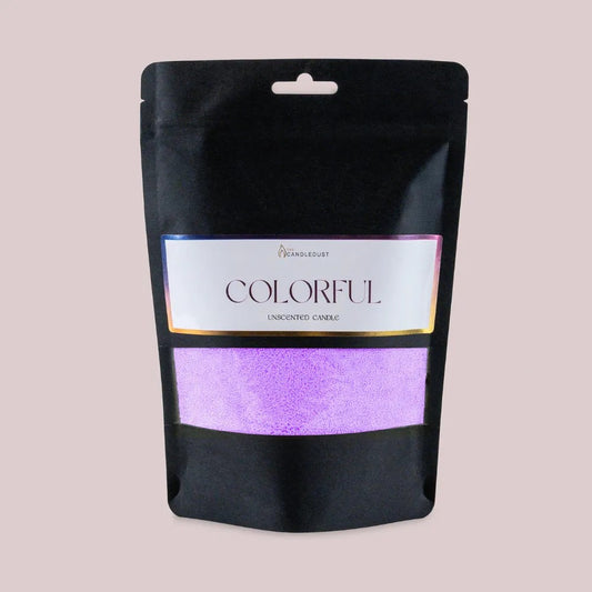 Powdered Candle Refill Kit – Unscented Lilac, 330g