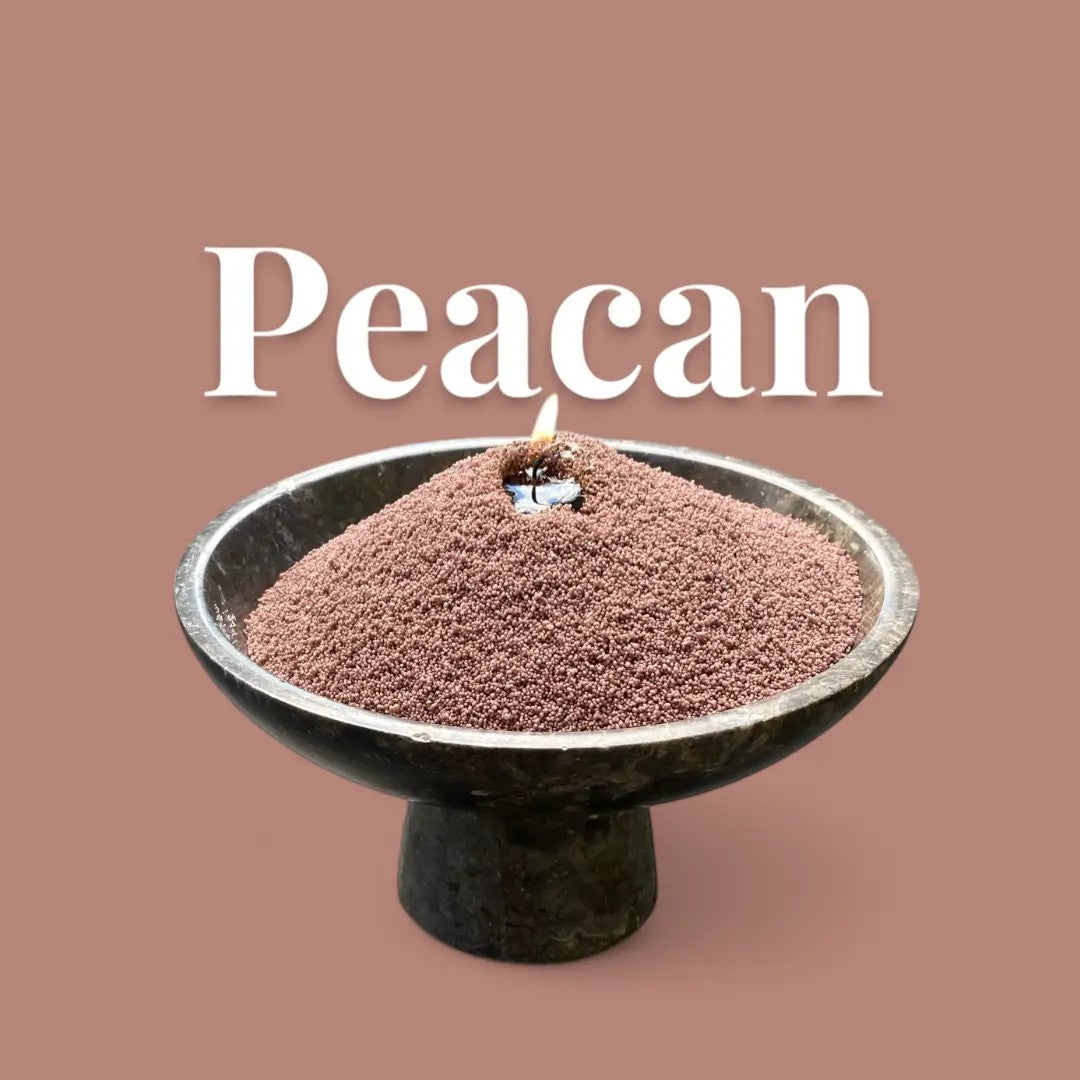 Powdered Candle Refill Kit – Unscented Peacan, 330g