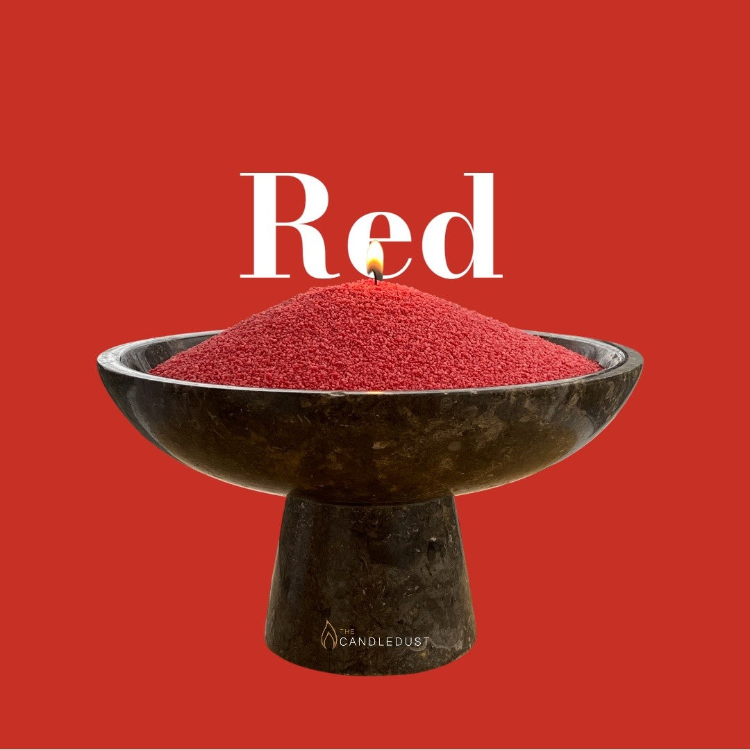 Red Unscented Candle Sand Refill, 1kg
