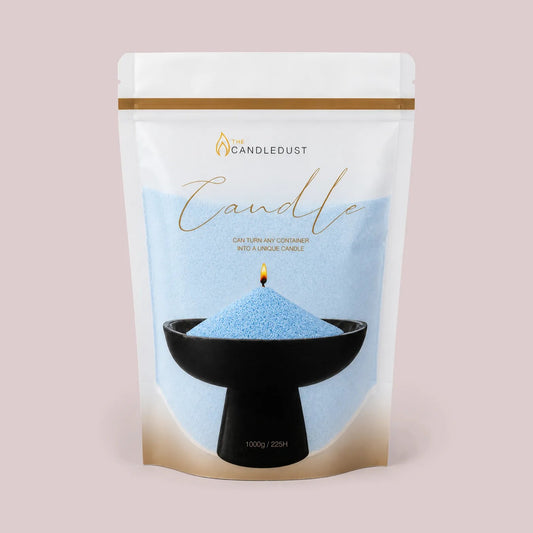 Sky Blue Unscented Candle Sand Refill, 1kg