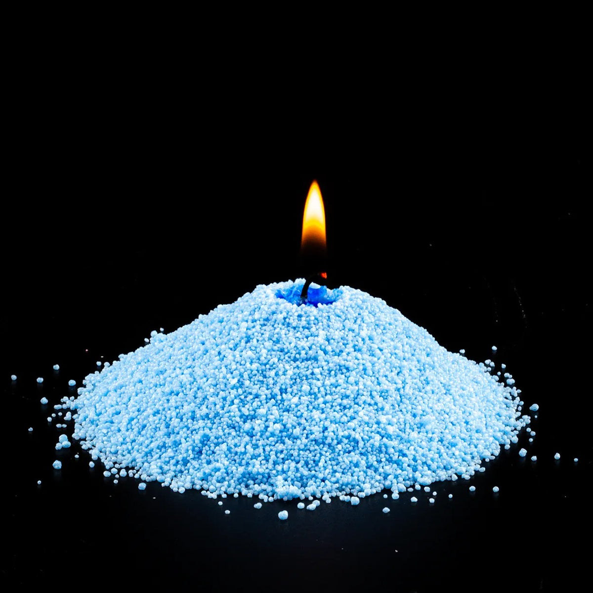 Sky Blue Unscented Candle Sand Refill, 1kg