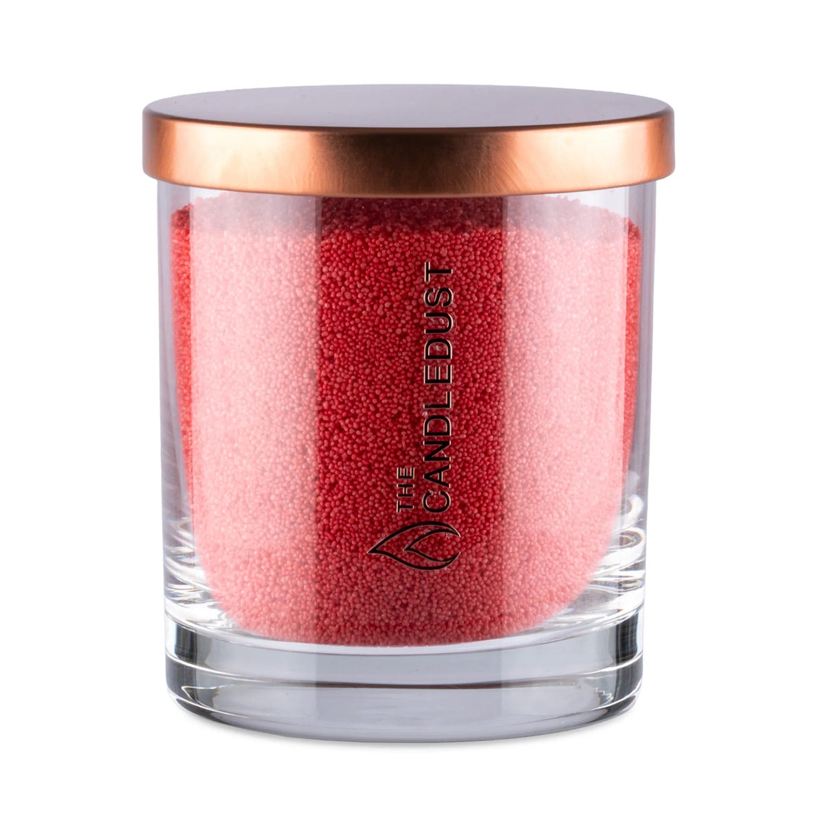 Warm Unscented Colour Trio, Red, Peach, Sangria, 3 × 160g Candles