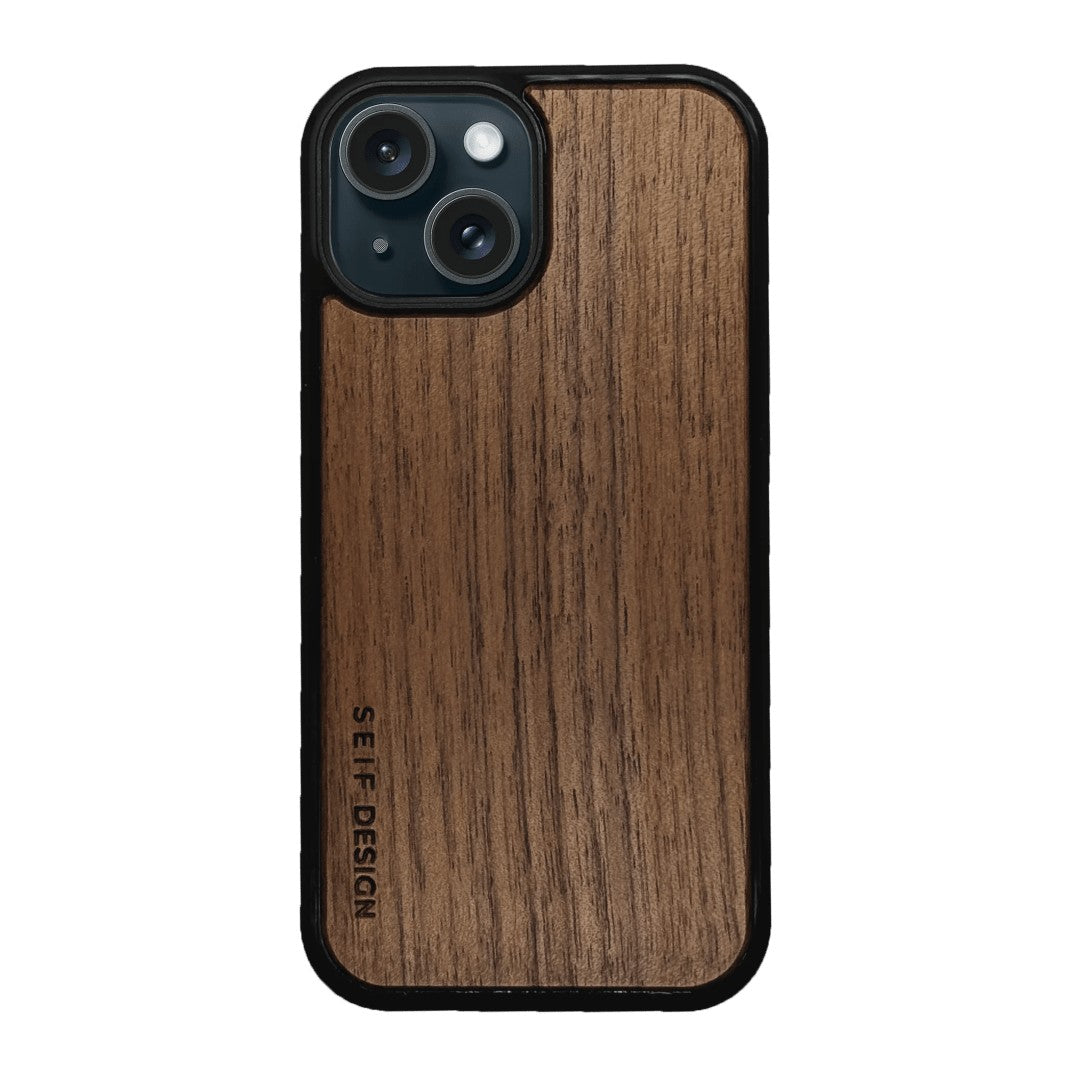 Wooden iPhone cover - Walnut